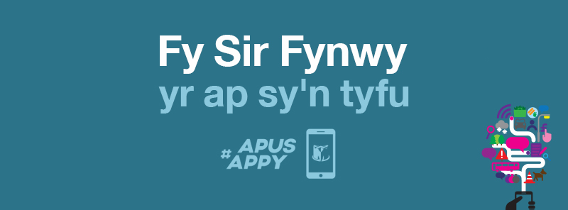Fy logo yn Sir Fynwy