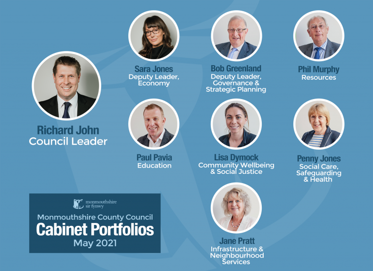 Councillor Richard John announced as new Leader of Monmouthshire County