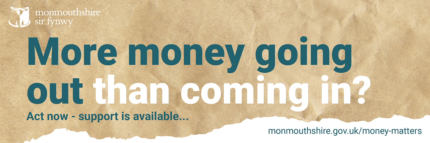 More money going out than coming in ? Act now - support is available. 
