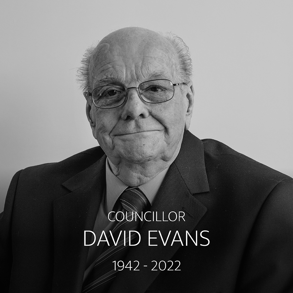Cllr David Evans, 1942-2022