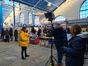 BBC X-Ray at Abergavenny Market January 2023