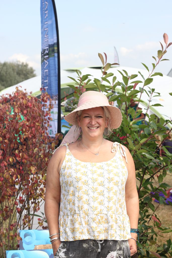 Cabinet Member for Resources Cllr Rachel Garrick at Usk Show