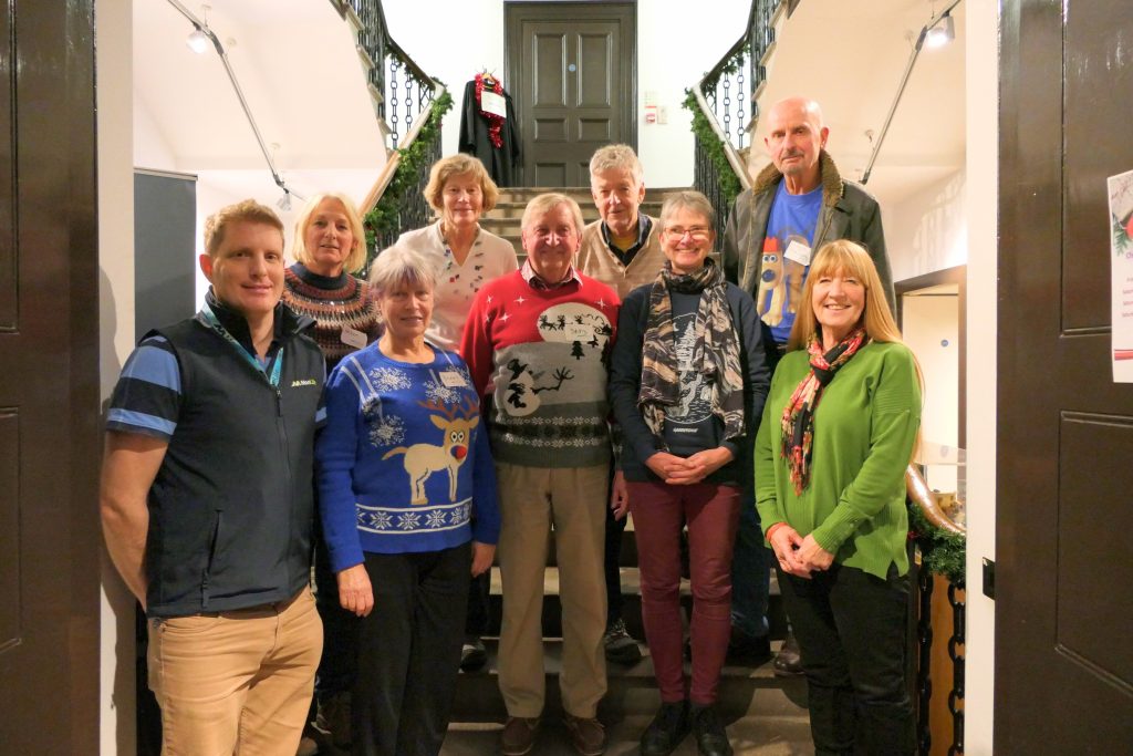 Photo of Countryside Volunteers with MonLife Colleagues and Cllr Angela Sandles 