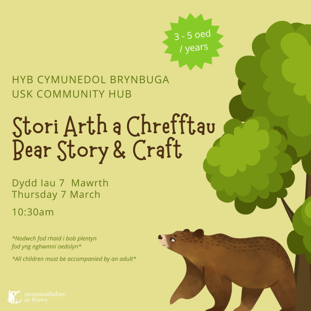 Bear Hunt Usk Hub Lou Monmouthshire