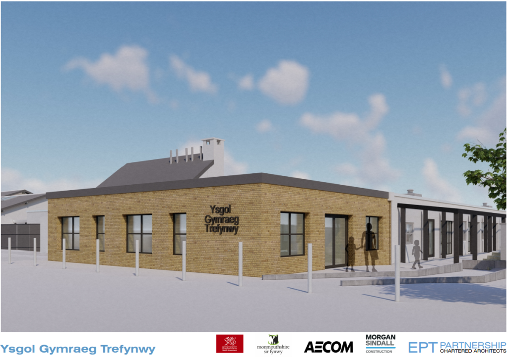 Ysgol Gymraeg Trefynwy (Artist impressions)