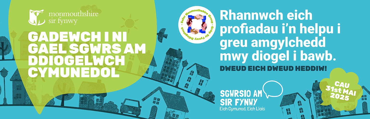 Sgwrsio am Ddiogelwch Cymunedol