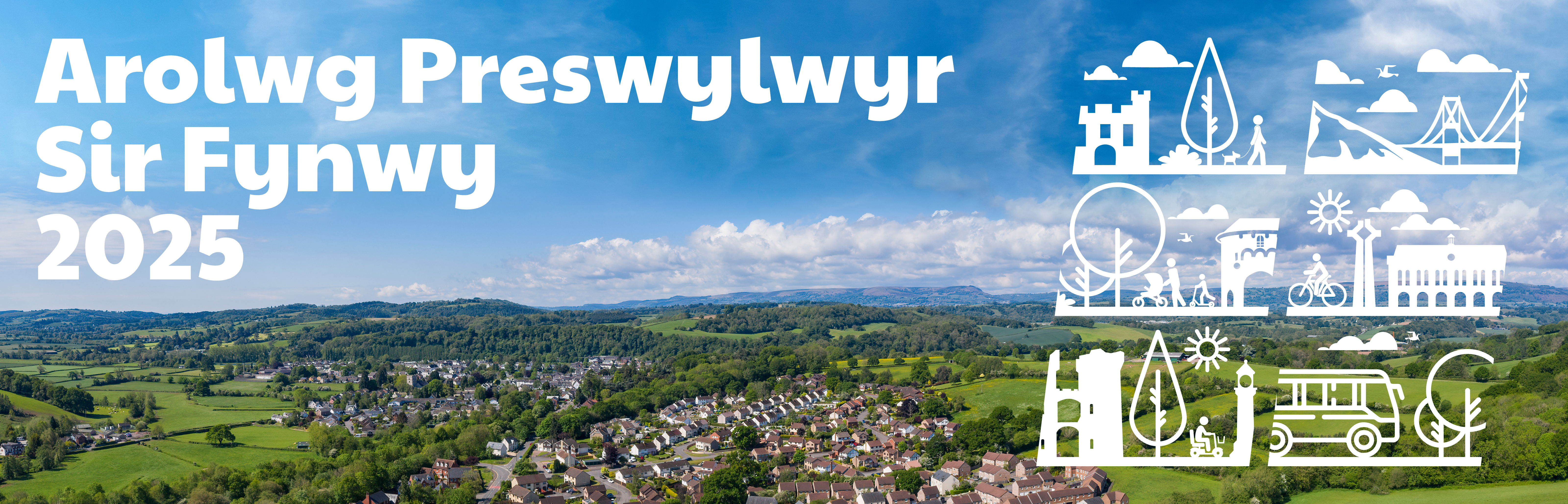 Arolwg Preswylwyr Sir Fynwy 2025