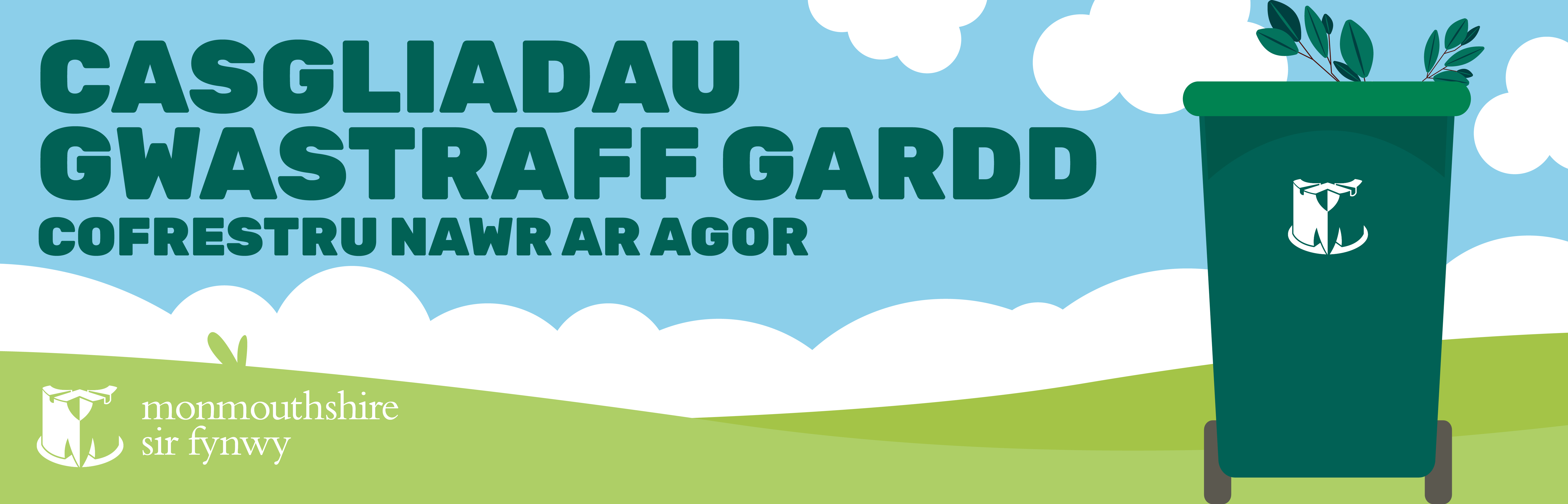 Casgliadau gwastraff o’r ardd